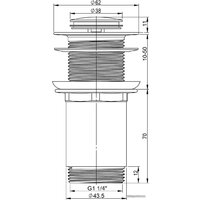 Wellsee Drainage System 182134000 (хром) Image #7