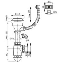 Alcaplast A447P-DN50/40 Image #2