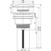 Wellsee Drainage System 182143000 (матовый белый) Image #3
