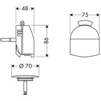 Hansgrohe Exafill 58128000 Image #2