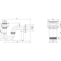 Wellsee Drainage System 182102004 (сифон, выпуск, хром) Image #4