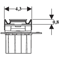 Geberit CleanLine20 154.453.KS.1 (нержавеющая сталь) Image #8