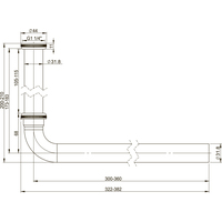 Wellsee Drainage System 182101000 (хром) Image #5