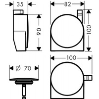 Hansgrohe Exafill S 58117000 Image #2