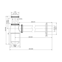 Wellsee Drainage System 182103000 (хром) Image #6