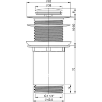Wellsee Drainage System 182136000 (золото) Image #3