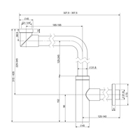 Wellsee Drainage System 182128000 (матовый белый) Image #4