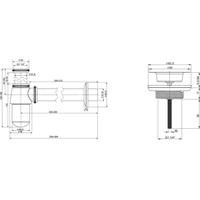 Wellsee Drainage System 182103005 (сифон, выпуск, хром) Image #5