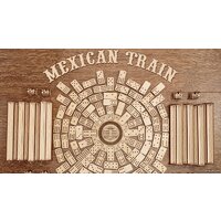 Eco-Wood-Art Геймсет домино Мексиканский поезд Image #7
