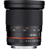 Объектив Samyang 20mm F1.8 ED AS UMC для Sony E - Изображение №5 — Chaika Market