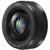 Объектив Panasonic LUMIX G 20mm F1.7 II ASPH. (черный) — Chaika Market