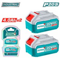 Total TOSLI240312 (20В/2x4 Ah)