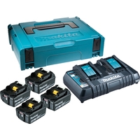 Makita BL1860B + DC18RD (18В/6.0 а*ч + 18В)