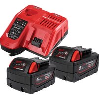 Milwaukee M18 M18NRGCR-502 4932479831 (2 x 18В/5 Ач + 12-18В) Image #1