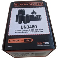 Black & Decker BL4018 (18В/4 Ah) Image #6