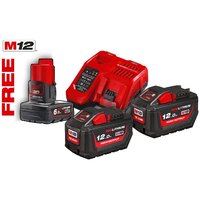 Milwaukee M18 HNRG-122 4933464261 (2x12 Ач + 1x6 Ач/12-18В) Image #1