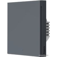 Aqara Smart Wall Switch H1 одноклавишный с нейтралью (графит)