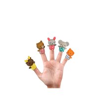 Happy Baby (Хеппи Беби) Набор игрушек на пальцы "LITTLE FRIENDS" Image #1