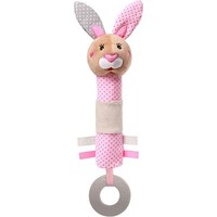 BabyOno Пищалка Кролик с прорезывателем 621