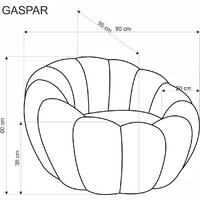 Halmar Gaspar 2 (горчичный) Image #2
