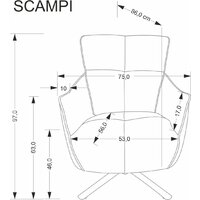 Halmar Scampi (серый) Image #2