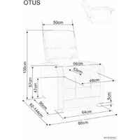 Signal Otus II Velvet Bluvel 38 (капучино) Image #3