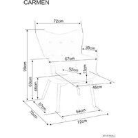 Signal Carmen Raven 30 т (емно-бежевый/черный мат) Image #4