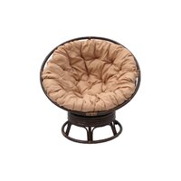 Garden Story Папасан Roker D100 вращающееся / CV-18C (бежевый/коньячный) Image #2