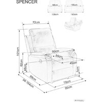 Signal Spencer 1 Velvet 38 (капучино) Image #5