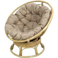 Garden Story Папасан Roker D100 вращающееся / CV-18H (медовый/бежевый) Image #1
