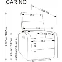 Halmar Carinio (серый) Image #3