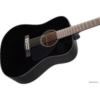 Fender CD-60 Dread V3 DS Black Image #4