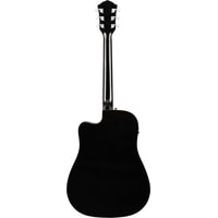 Fender FA-125CE Dreadnought Black Image #2