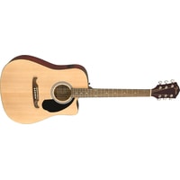 Fender FA-125CE Dreadnought Natural Image #3