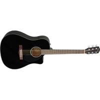 Fender CD-60SCE Black Image #3