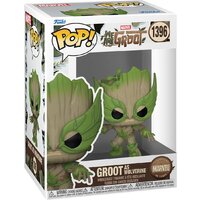 Funko POP! Bobble Marvel We Are Groot Groot as Wolverine (1396) 79519 Image #2