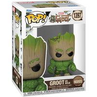 Funko POP! Bobble Marvel We Are Groot Groot as Hulk (1397) 81338 Image #2