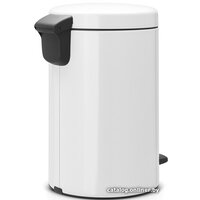 Brabantia Pedal Bin NewIcon с корзиной 12 л (белый) Image #3