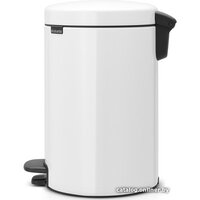 Brabantia Pedal Bin NewIcon с корзиной 12 л (белый) Image #2