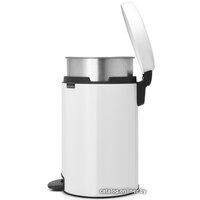 Brabantia Pedal Bin NewIcon с корзиной 12 л (белый) Image #4