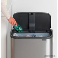 Brabantia Bo Touch Bin 60 л (стальной матовый с защитой) Image #9