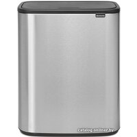 Brabantia Bo Touch Bin 60 л (стальной матовый с защитой) Image #1