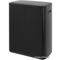 Brabantia Bo Touch Bin 2x30 л (черный матовый) Image #2