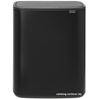 Brabantia Bo Touch Bin 2x30 л (черный матовый)