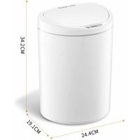 Xiaomi Ninestars Sensor Trash Can DZT-10-29S (Белый) Image #5