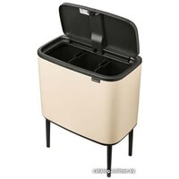 Brabantia Bo Touch Bin 3x11 л (бежевый) Image #4