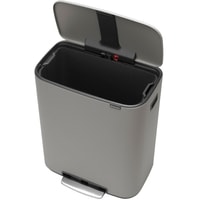 Brabantia Bo Pedal Bin 60 л (минерально-серый) Image #5