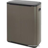 Brabantia Bo Touch Bin 2x30 л (платиновый) Image #2