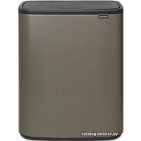 Brabantia Bo Touch Bin 2x30 л (платиновый)