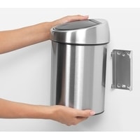 Brabantia Touch Bin 3 л (стальной матовый) Image #4